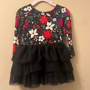 Little Sleepies Poinsettia Dress